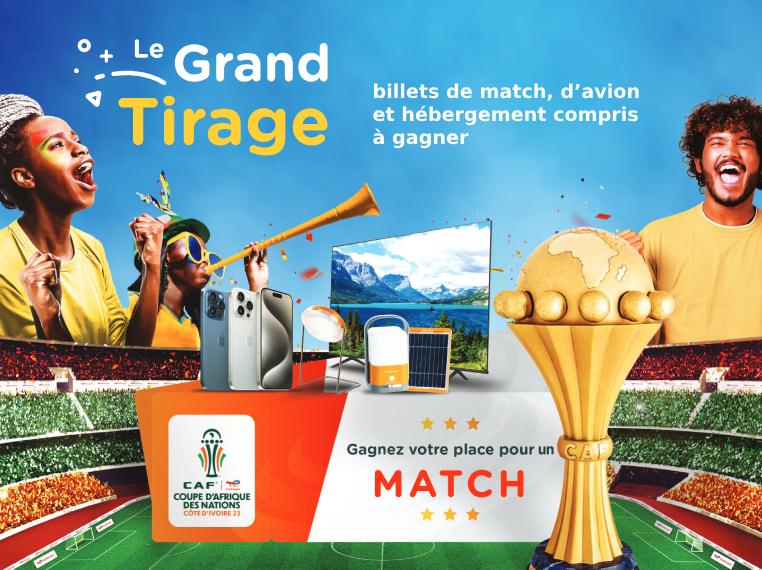 Grand Tirage TotalEnergies CAF CAN Côte d'Ivoire 2023